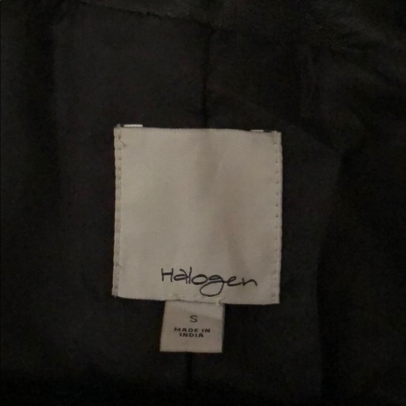 Halogen Zip Racer Leather Jacket - Picture 3 of 4